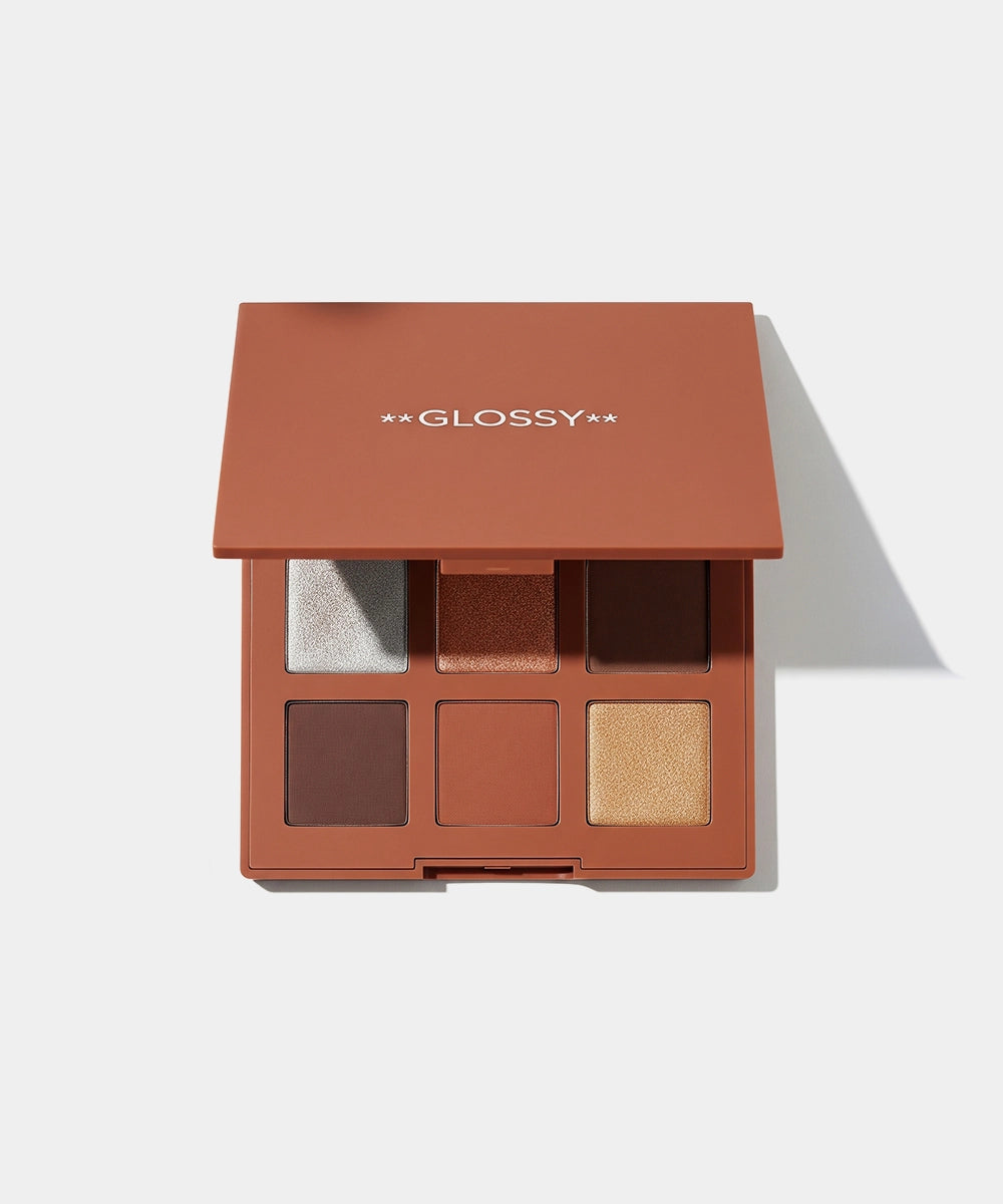 6-Color Metallic Eyeshadow Palette
